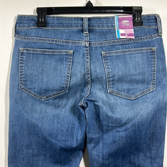 Old Navy The Diva Jean Skinny Short NWT Medium Wash Size 6 - Picture 6 of 10